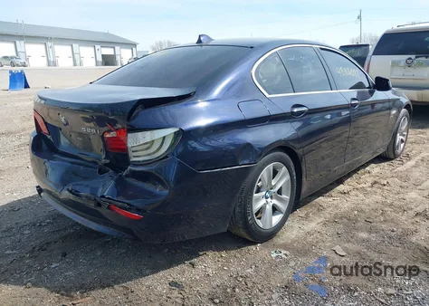 2012 BMW 528I xDrive z USA, uszkodzony, nr VIN WBAXH5C52CDW03490